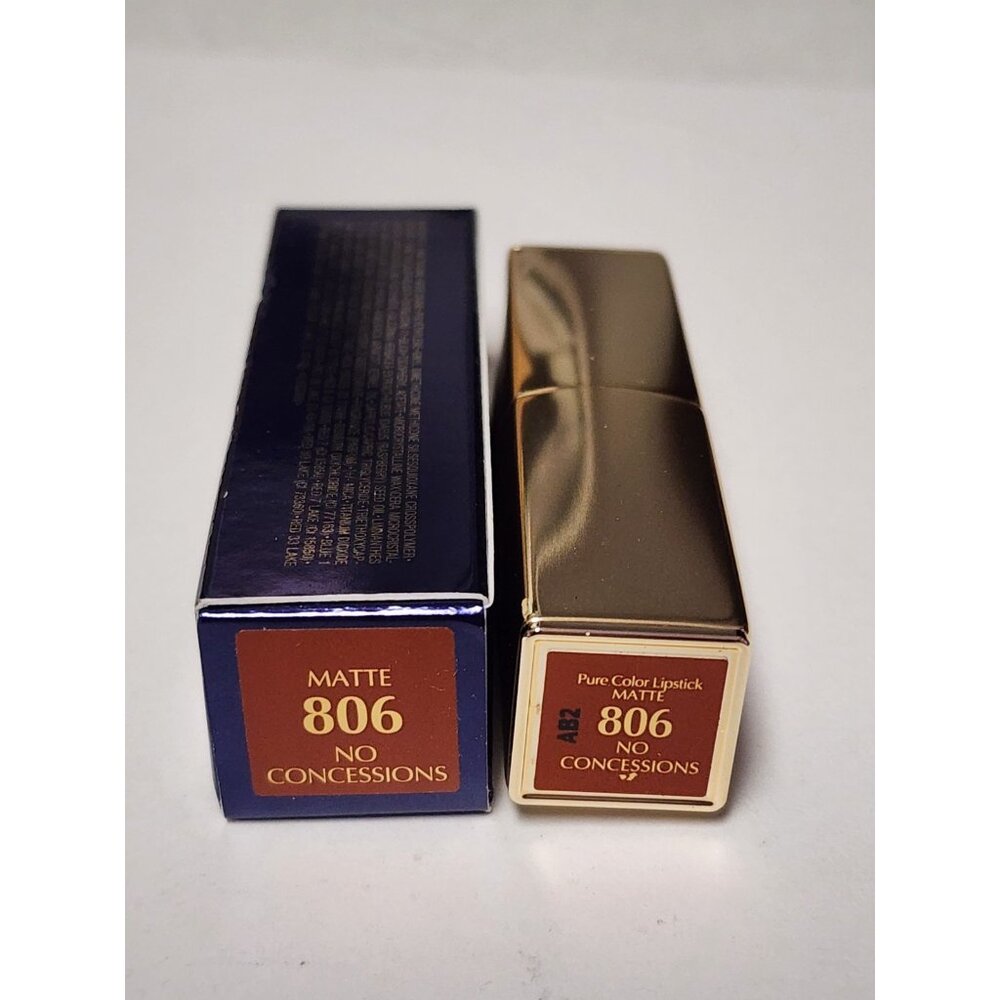 Estee Lauder Pure Color Envy Sculpting Lipstick Matte 806 No Concessions - Picture 2 of 3